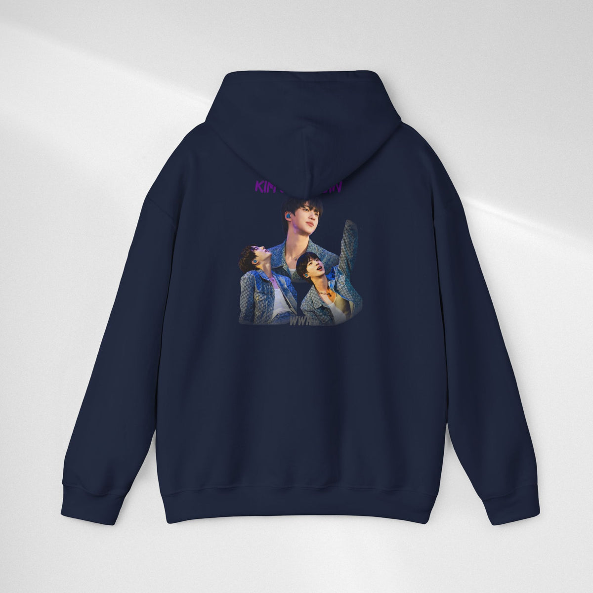 Kim Seok-jin (Jin) Photo Collage Hoodie — K-Pop Idol Fan Sweatshirt
