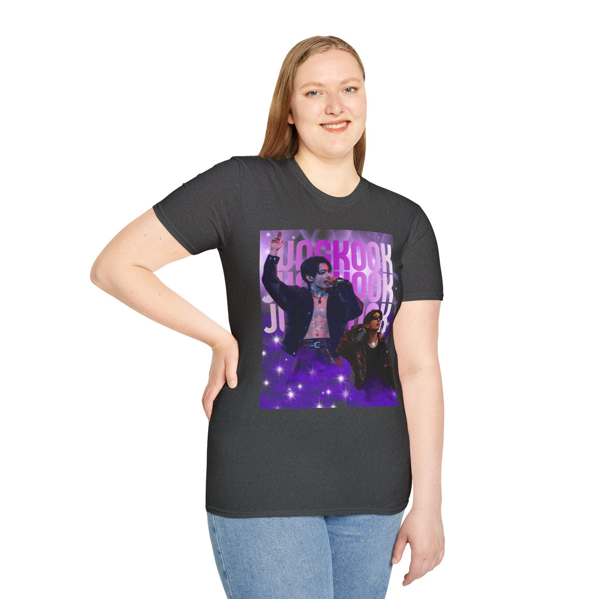 Jungkook 97 Fan Tee — Purple K-Pop BTS T-Shirt