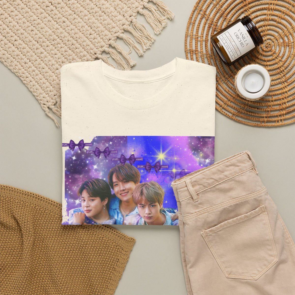 BTS Galaxy Photo Tee
