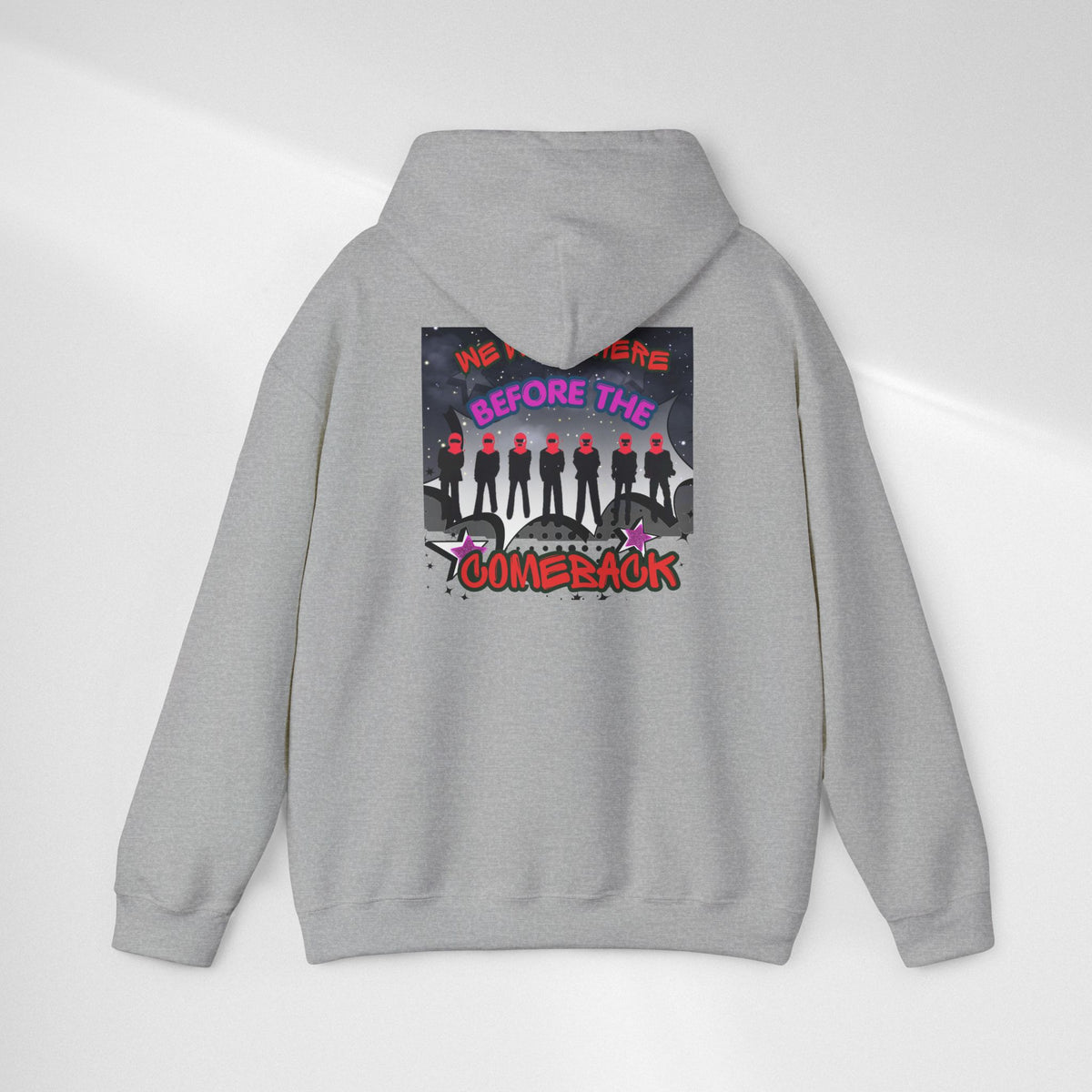 Hoodie — BTS  The Comeback" Retro Space Silhouette Hoodie