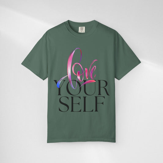Love Yourself Tee – Inspirational Self-Love Graphic T-Shirt