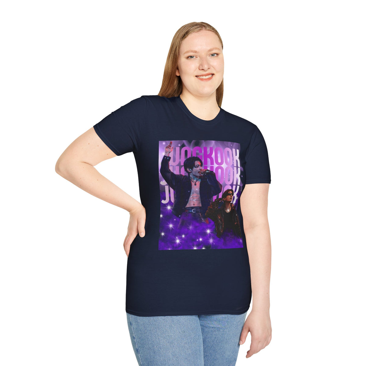 Jungkook 97 Fan Tee — Purple K-Pop BTS T-Shirt