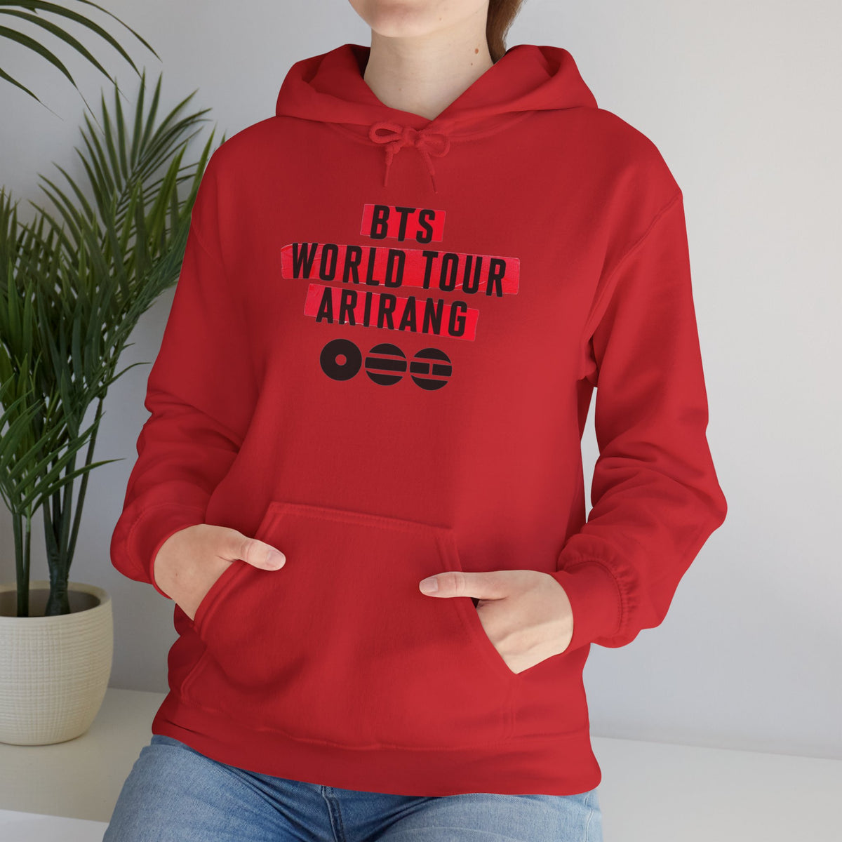 BTS Tour Hoodie — "World Tour ARIRANG" Fan Pullover
