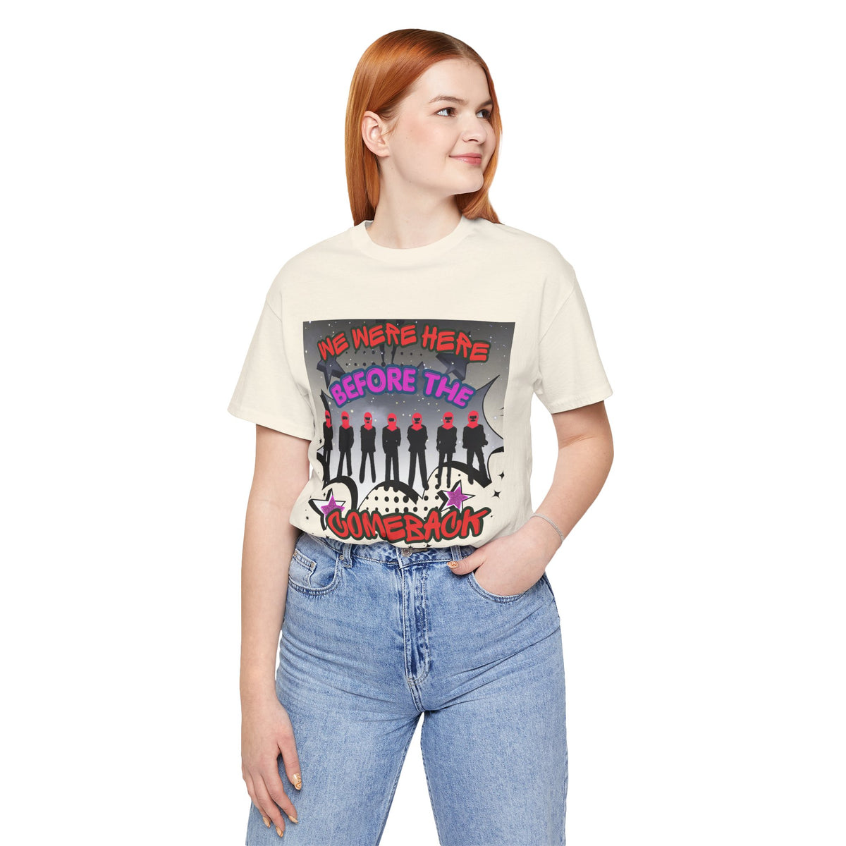 BTS The Comeback T-Shirt – Retro Silhouette Music Tee