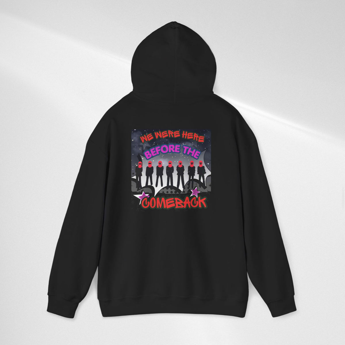 Hoodie — BTS  The Comeback" Retro Space Silhouette Hoodie