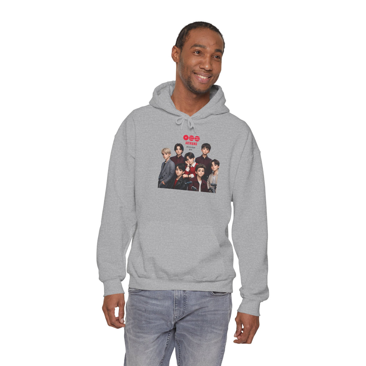 BTS K-Pop Group Photo Hoodie —  Tour Hoodie
