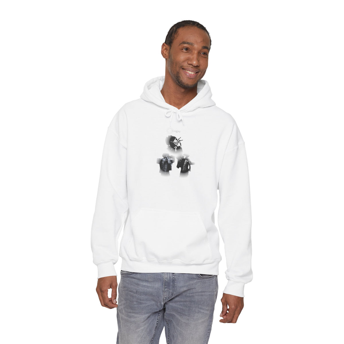 JHOPE Hoodie - Vintage Film Noir Photographer Graphic Hoodie