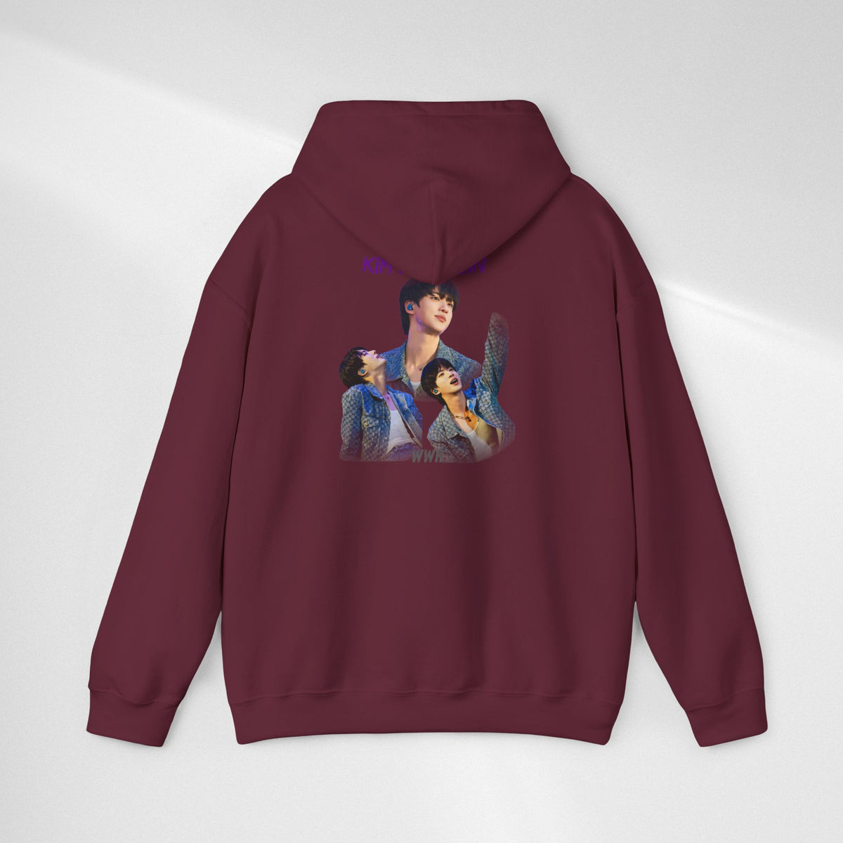 Kim Seok-jin (Jin) Photo Collage Hoodie — K-Pop Idol Fan Sweatshirt