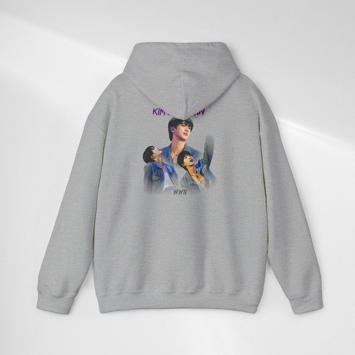 Kim Seok-jin (Jin) Photo Collage Hoodie — K-Pop Idol Fan Sweatshirt