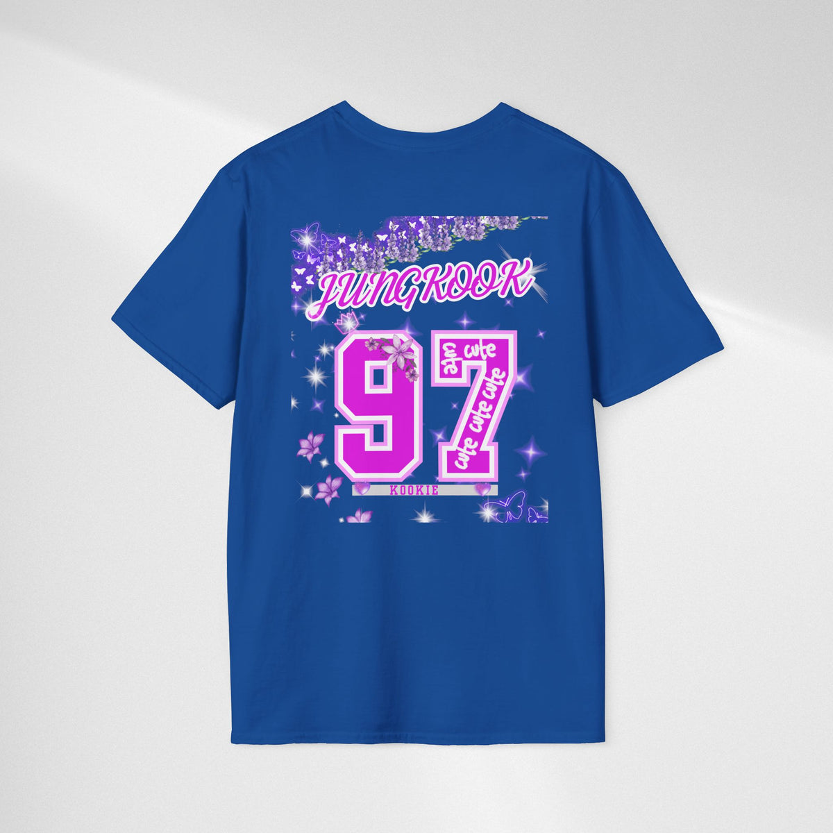 Jungkook 97 Fan Tee — Purple K-Pop BTS T-Shirt