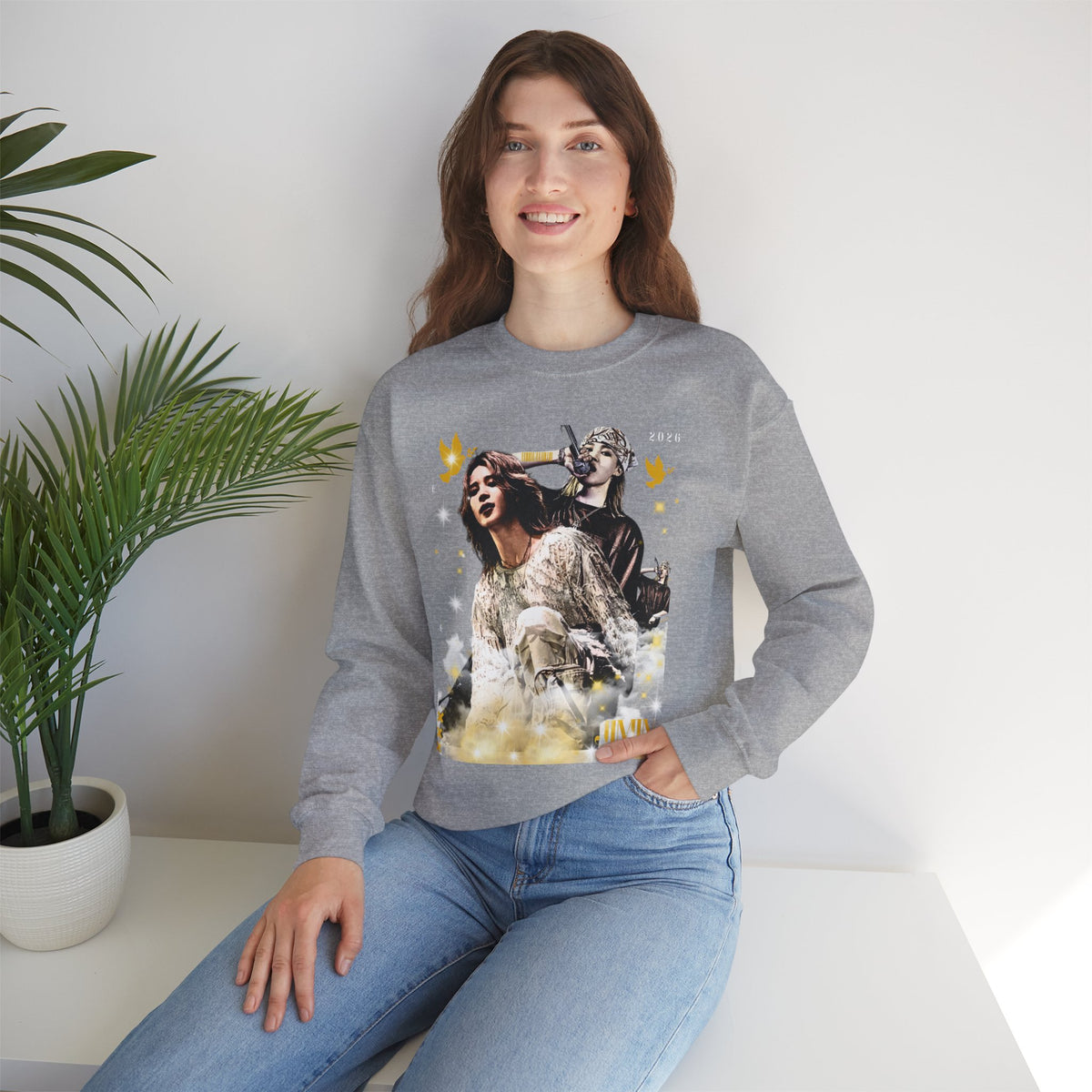 Jimin 95 K-Pop Crewneck Sweatshirt