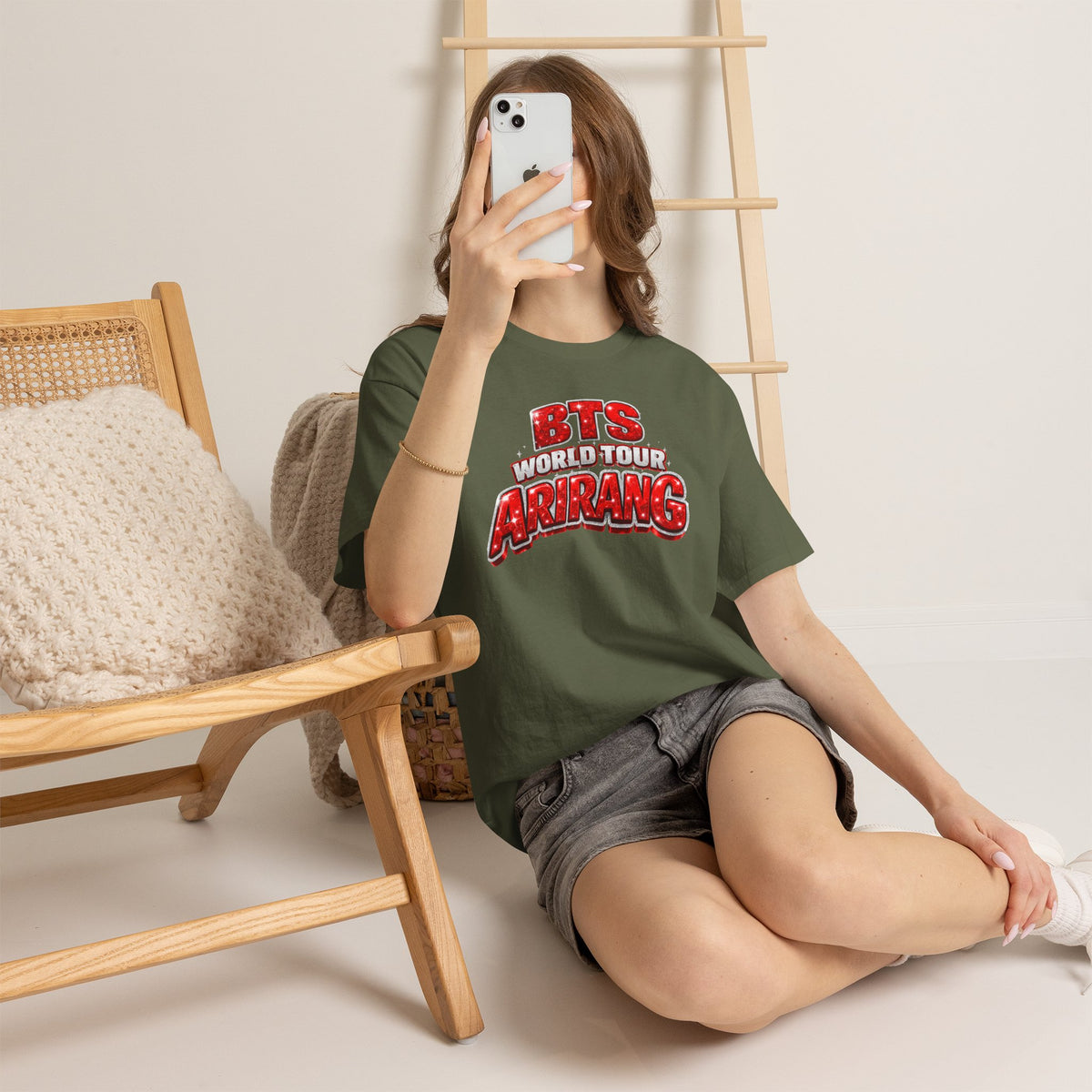 BTS World Tour 'Arirang' T-Shirt —BTS  K-Pop Concert Tee