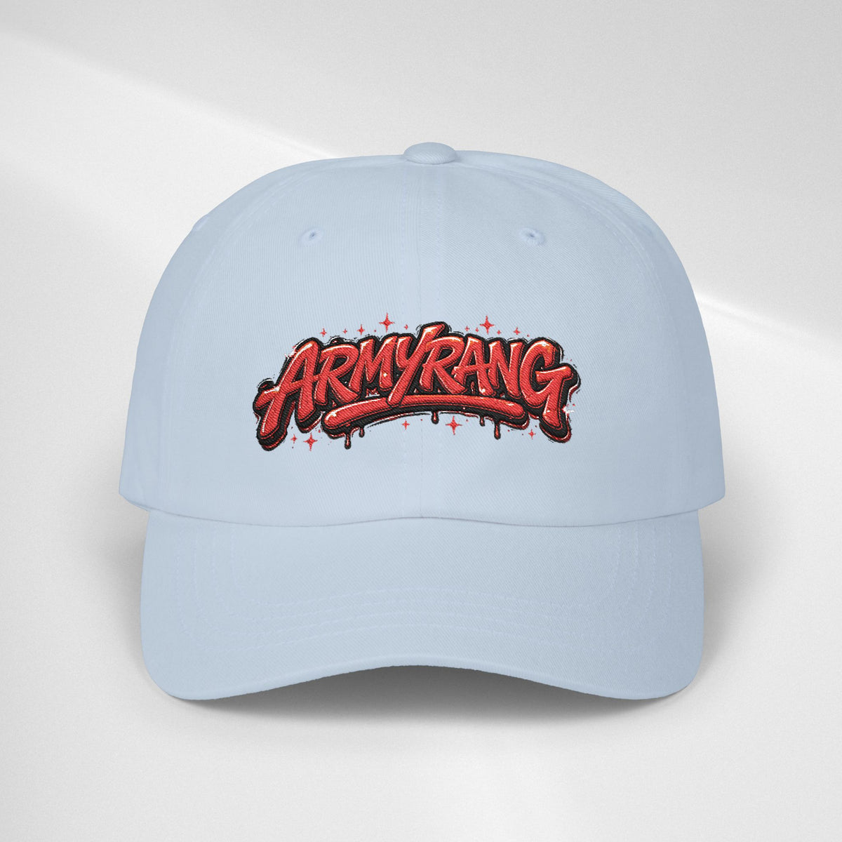 Armyrang Red Graffiti BTS Cap