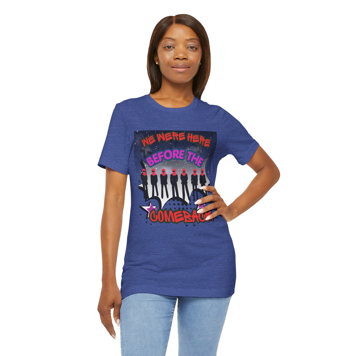 BTS The Comeback T-Shirt – Retro Silhouette Music Tee