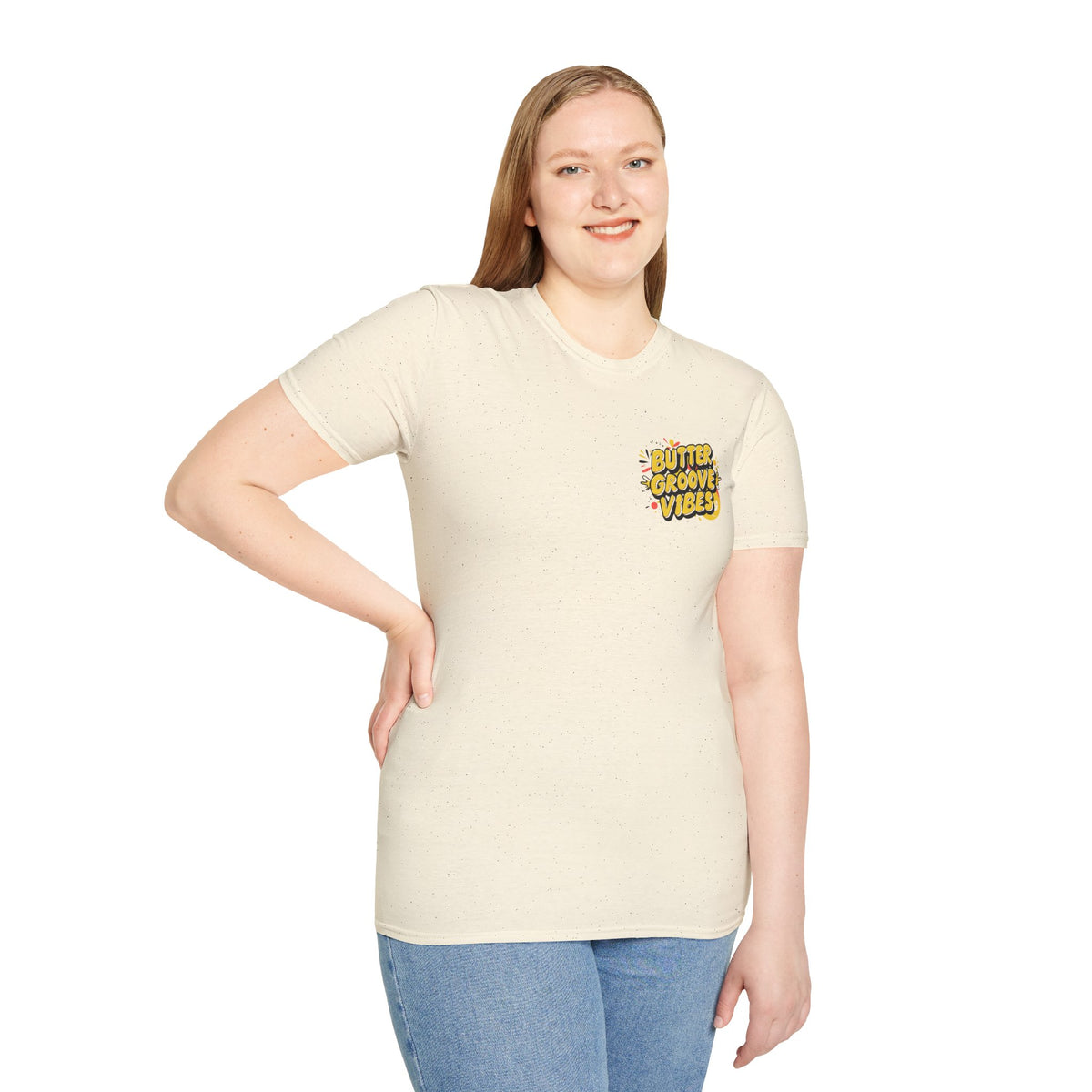 T-Shirt — "Butter Groove Vibes" Retro Graphic Tee