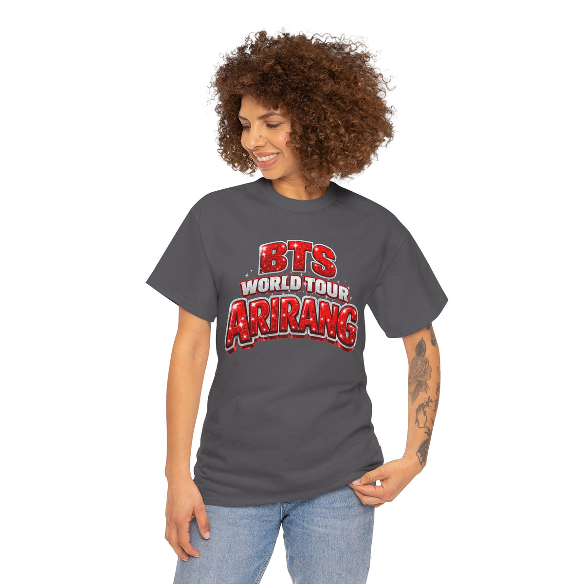 BTS World Tour 'Arirang' T-Shirt —BTS  K-Pop Concert Tee