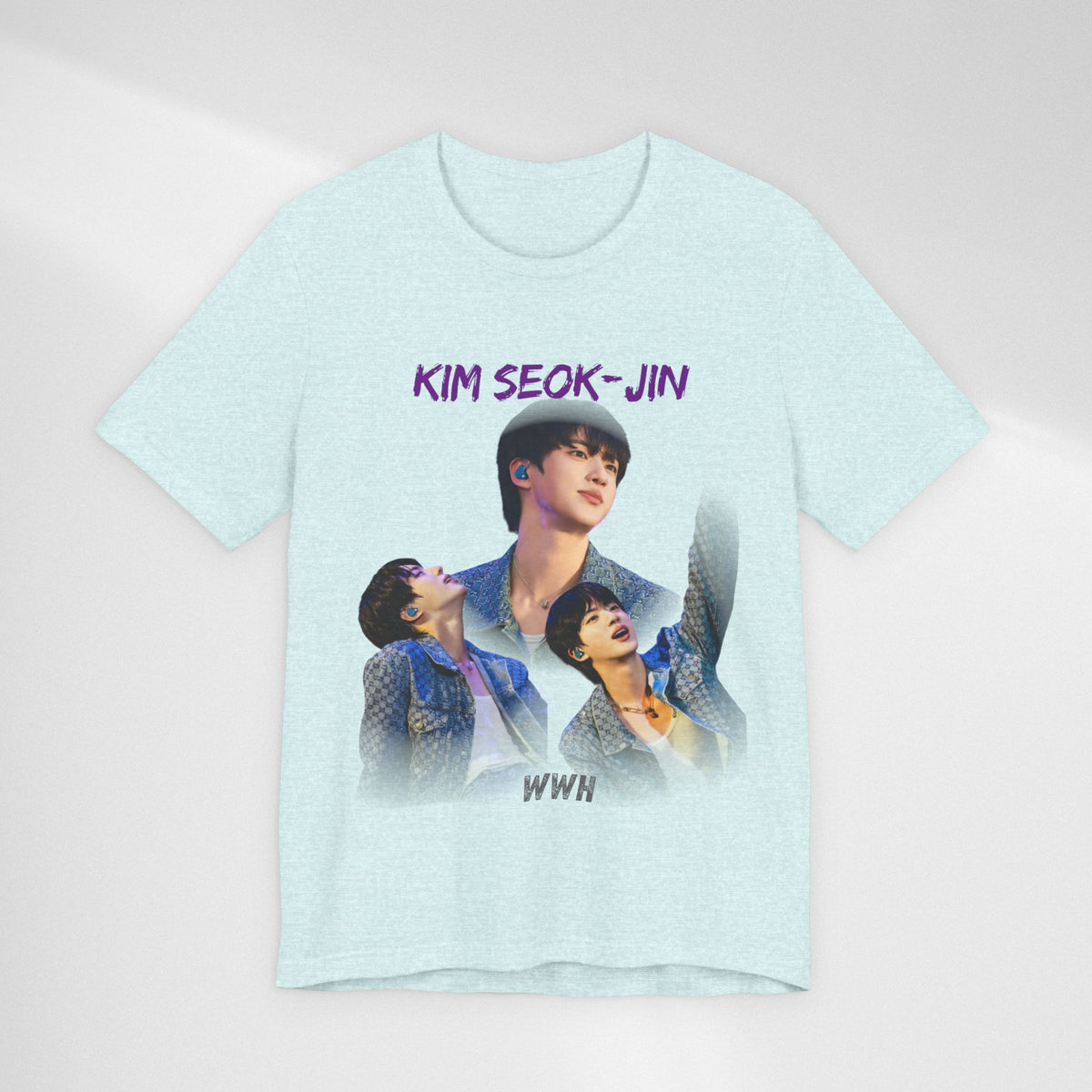 Jin (Kim Seok-jin) Fan Tee — K‑Pop BTS Portrait Graphic T‑Shirt