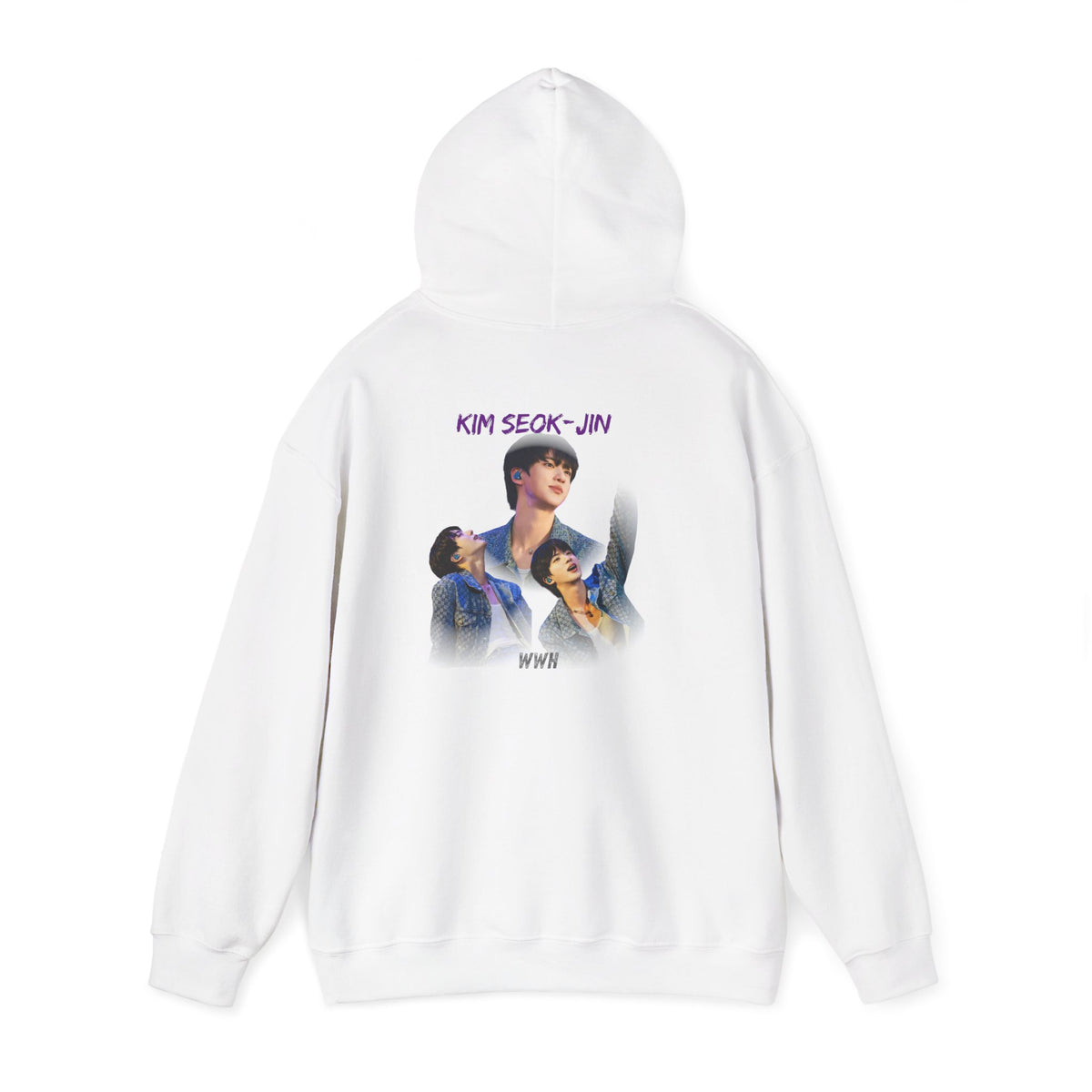 Kim Seok-jin (Jin) Photo Collage Hoodie — K-Pop Idol Fan Sweatshirt