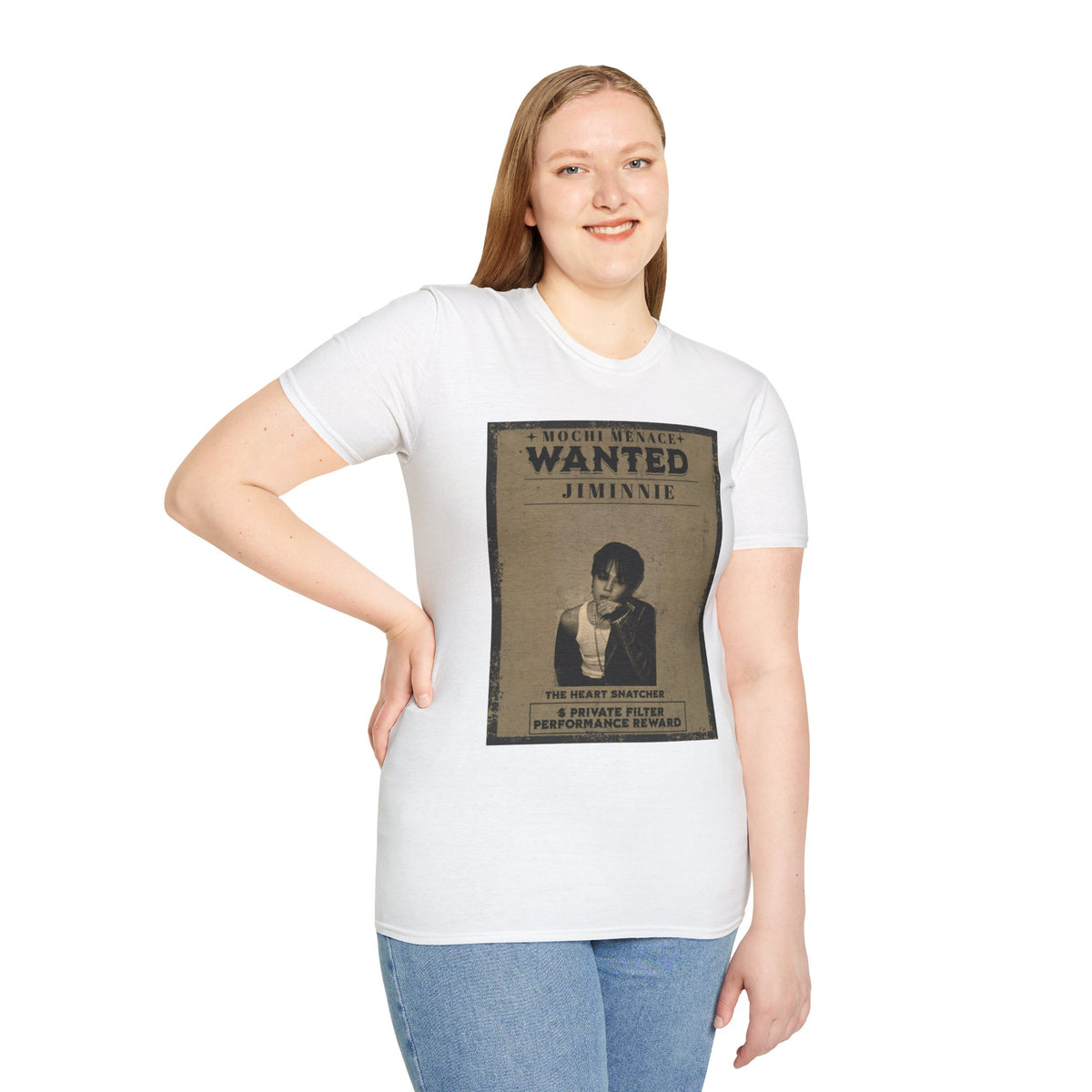 Wanted 'Jimmie' Graphic T‑Shirt — Mochi Menace Vintage Poster Tee