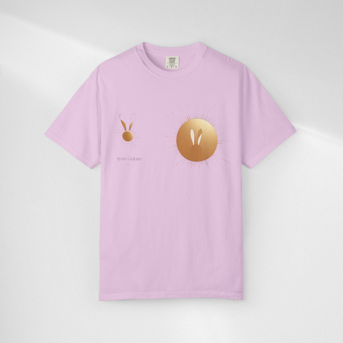 JK Gold Bunny Minimalist T-Shirt