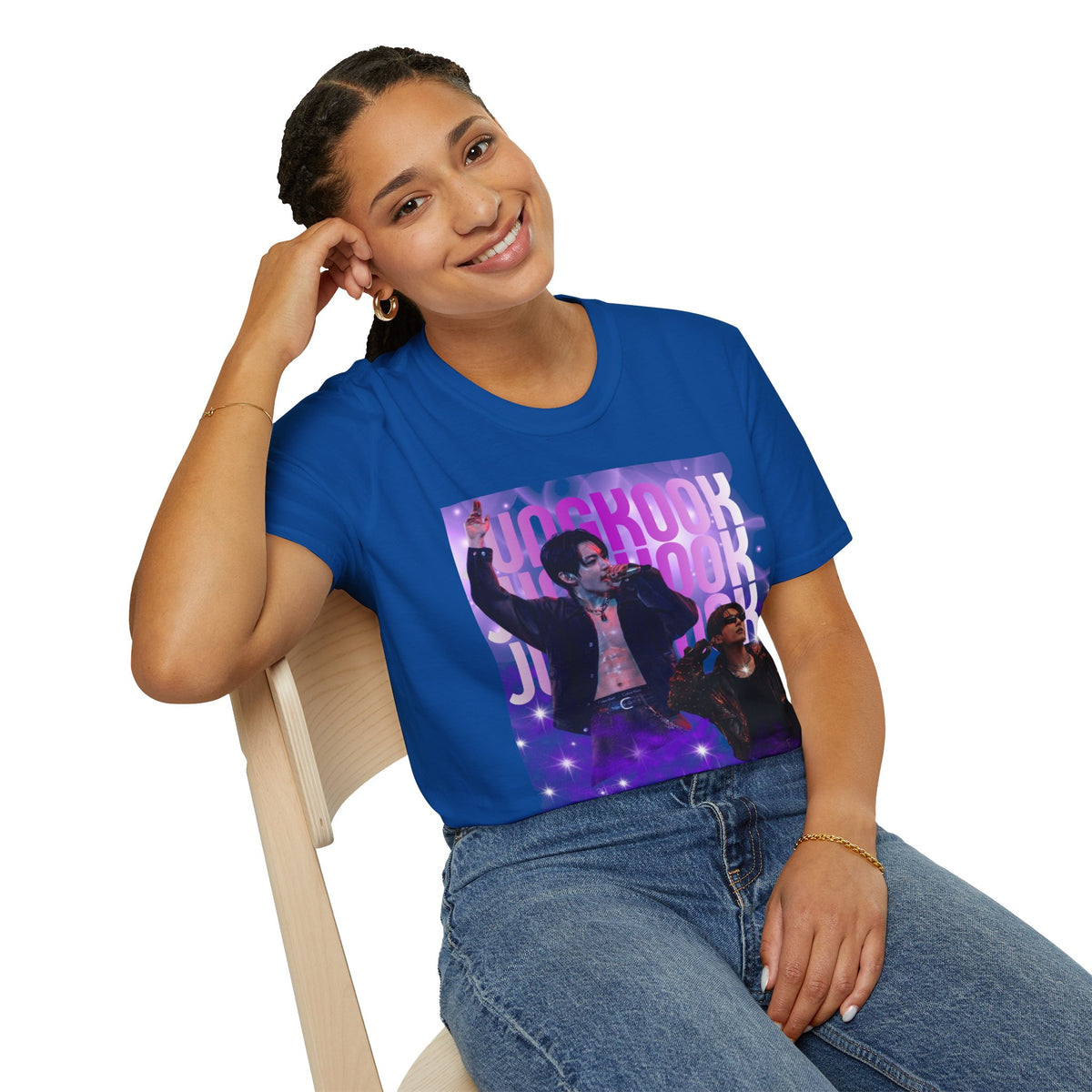 Jungkook 97 Fan Tee — Purple K-Pop BTS T-Shirt