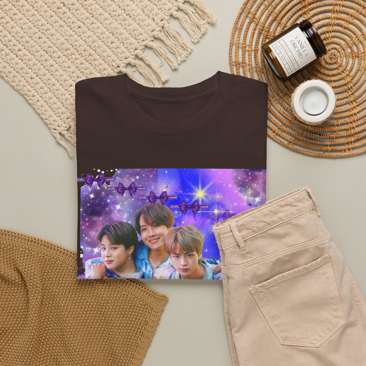 BTS Galaxy Photo Tee