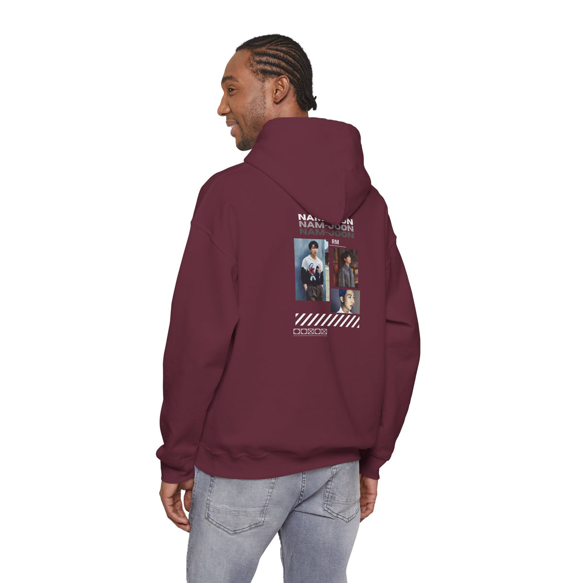 Namjoon Photo Collage Hoodie — RM Aesthetic BTS Hoodie