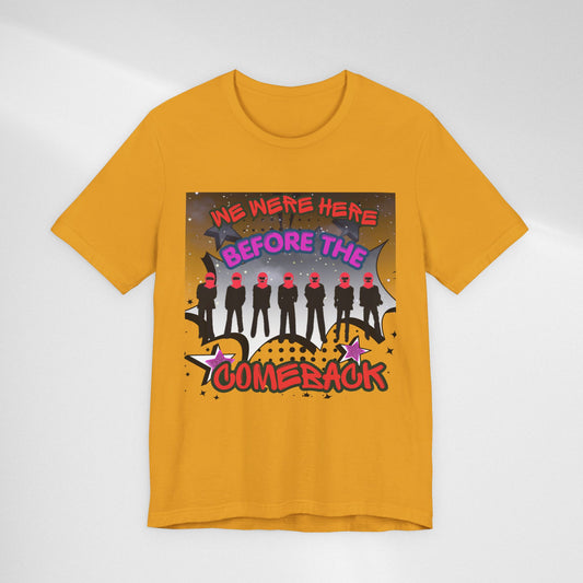 BTS The Comeback T-Shirt – Retro Silhouette Music Tee