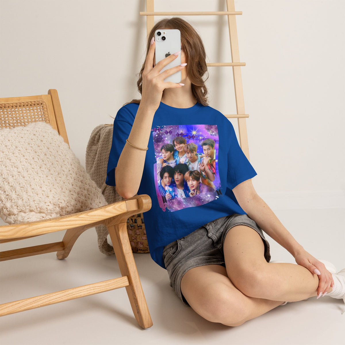 BTS Galaxy Photo Tee