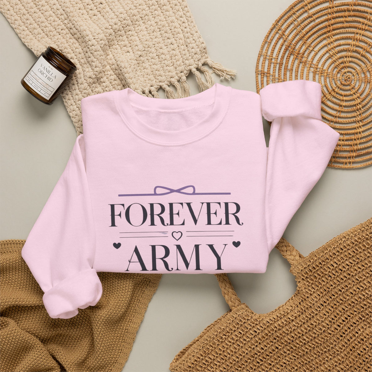 Forever Army Crewneck Sweatshirt