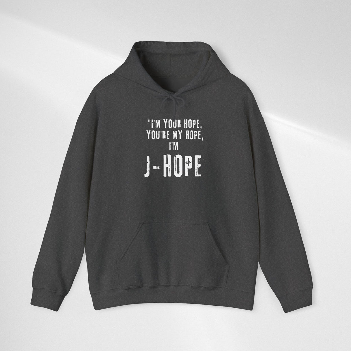 J-Hope Quote Hoodie — "I'm Your Hope, You're My Hope" K-Pop Pullover