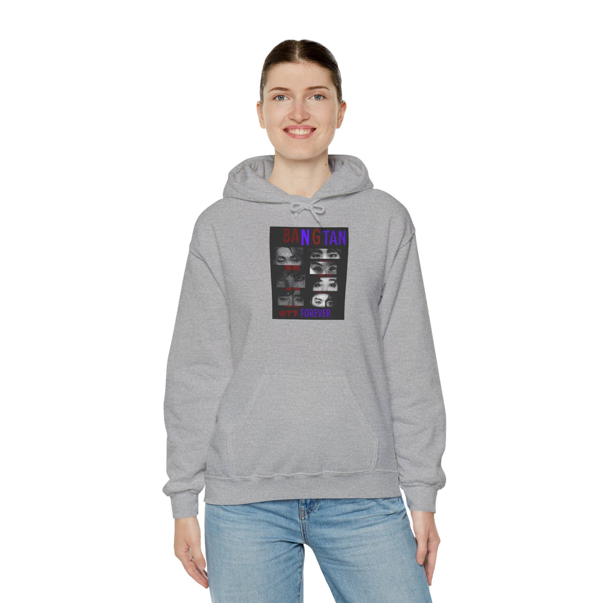 BTS 'Bangtan' Photo Collage Hoodie –BTS  K-Pop Fan Sweatshirt
