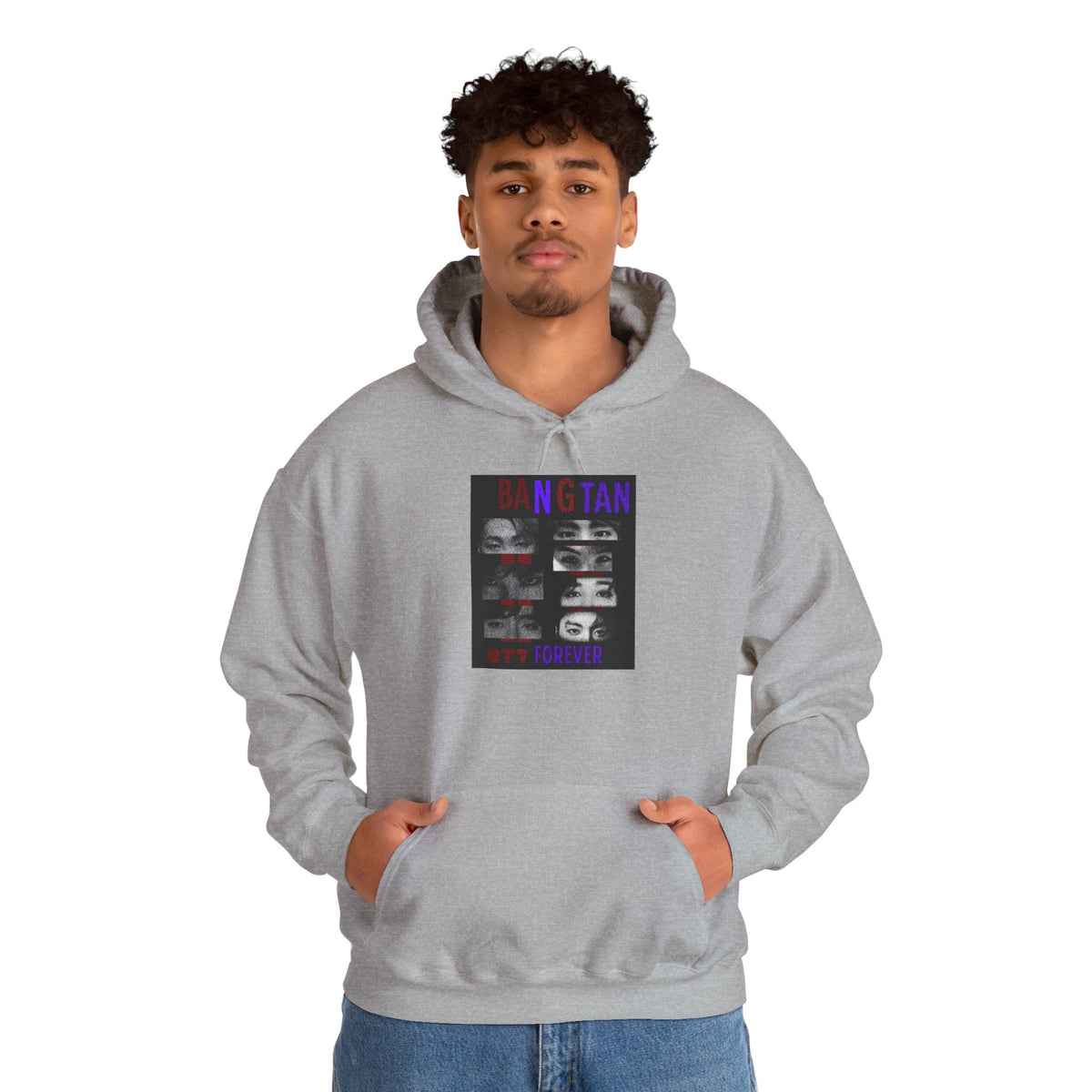 BTS 'Bangtan' Photo Collage Hoodie –BTS  K-Pop Fan Sweatshirt