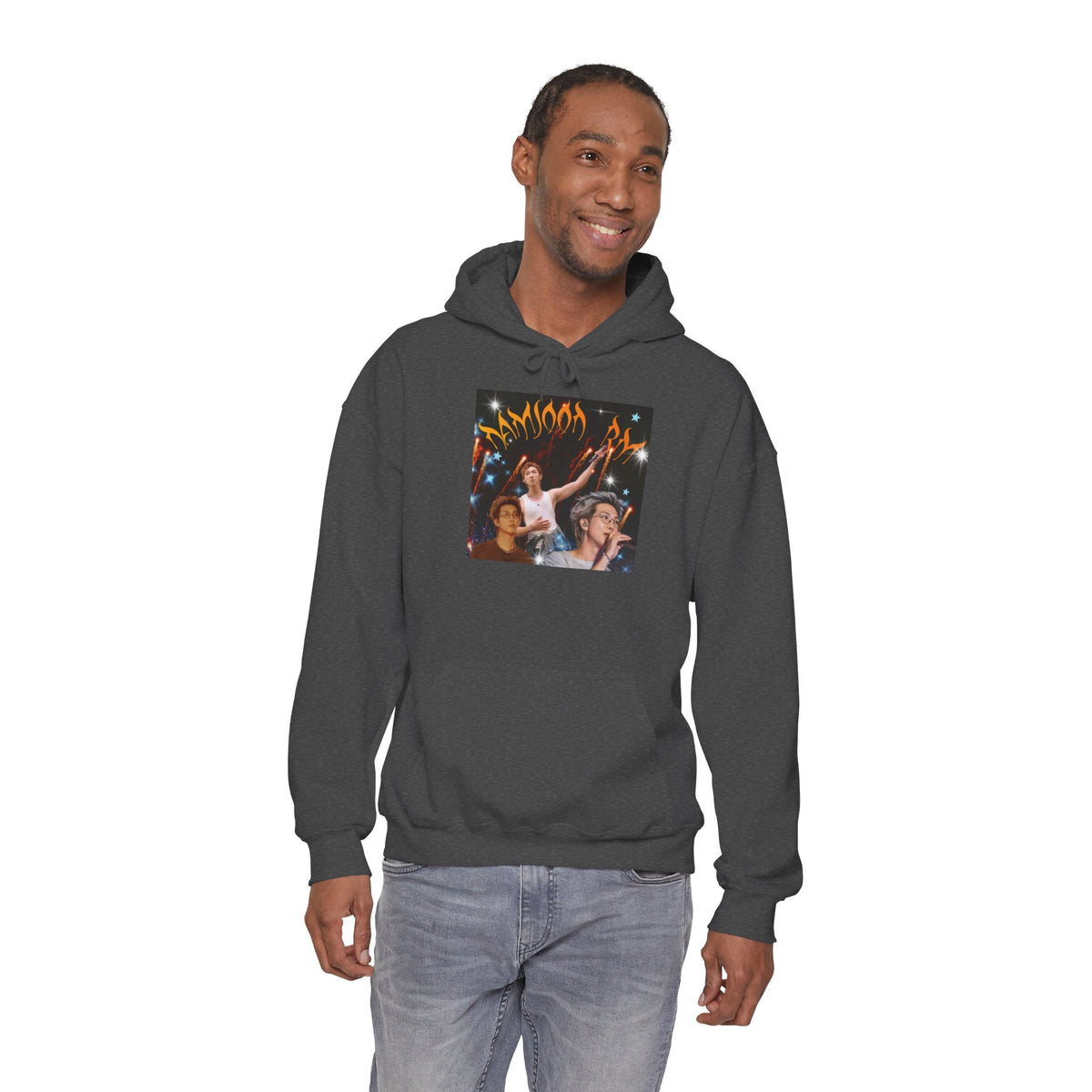 RM Photo Hoodie — Custom Back Number "94" Music Fan Pullover
