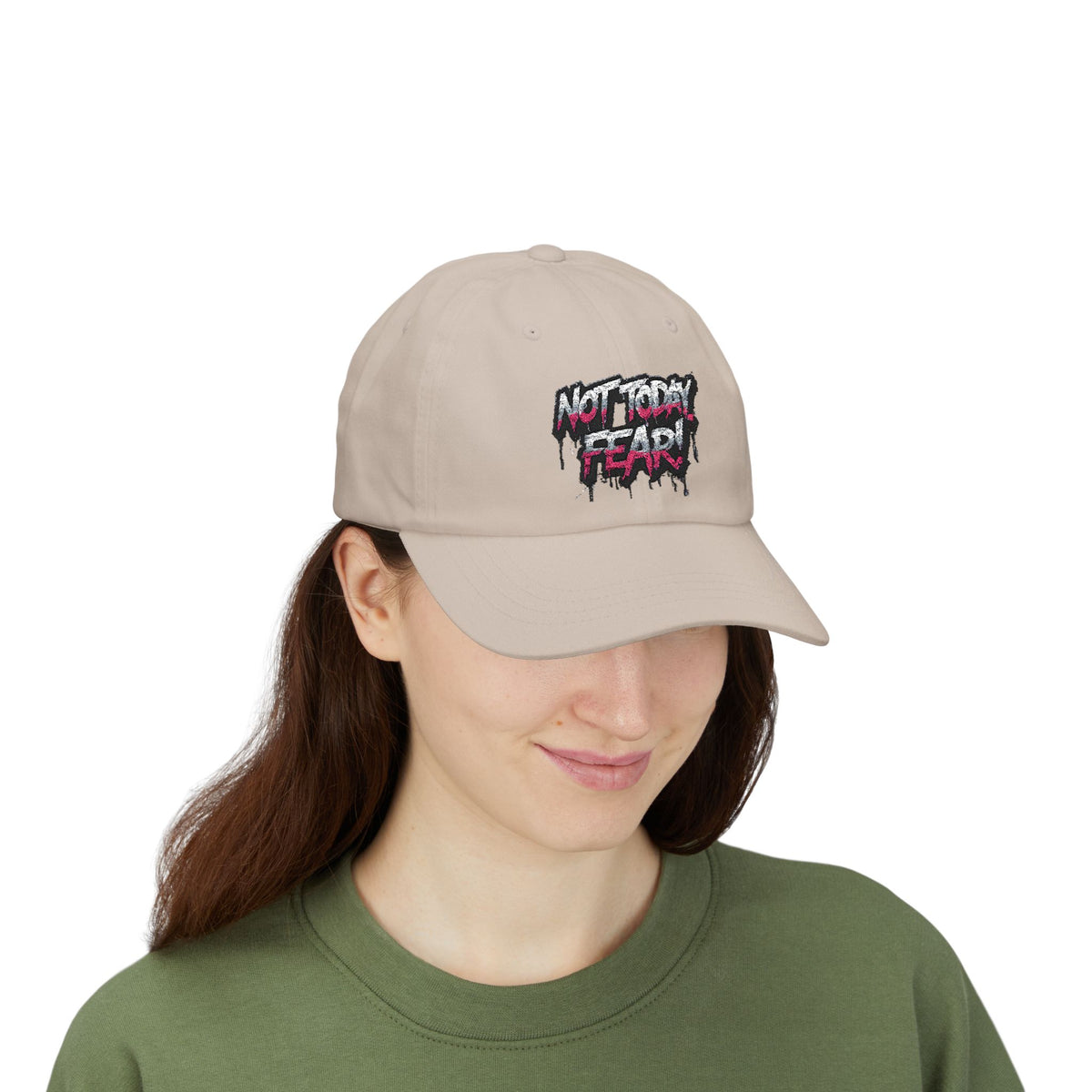 BTS Cap — "Not Today Fear" Embroidered Streetwear Hat