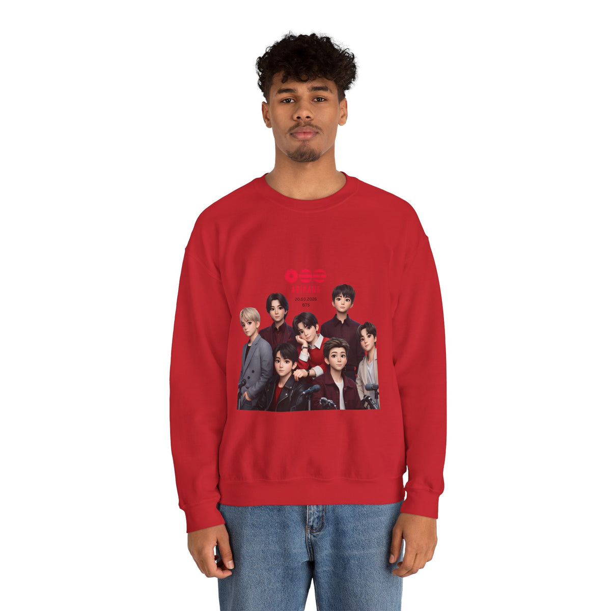 BTS GROUP Photo Crewneck Sweatshirt
