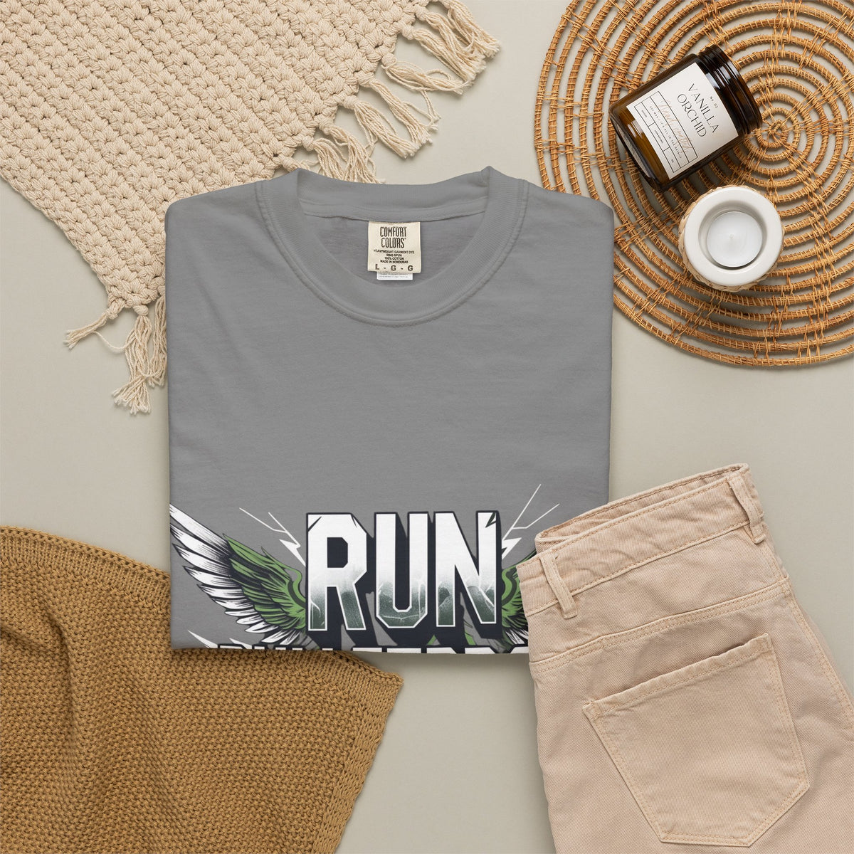 Run Bulletproof T-Shirt — BTS Graphic Fitness Tee