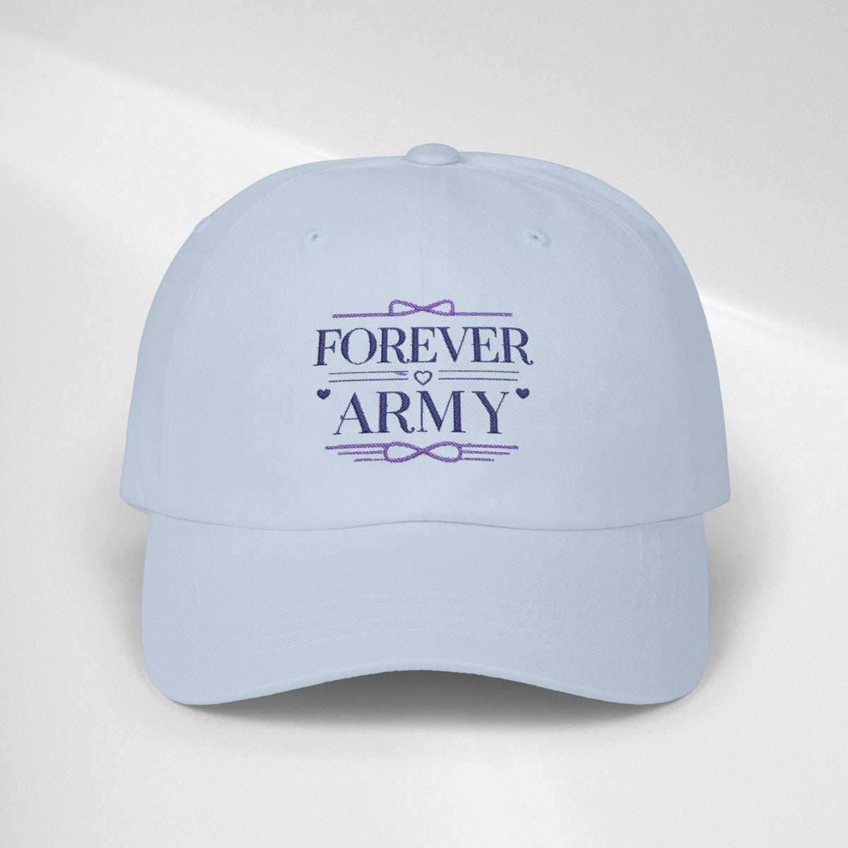 Forever Army BTS Cap –  Embroidered Baseball Hat