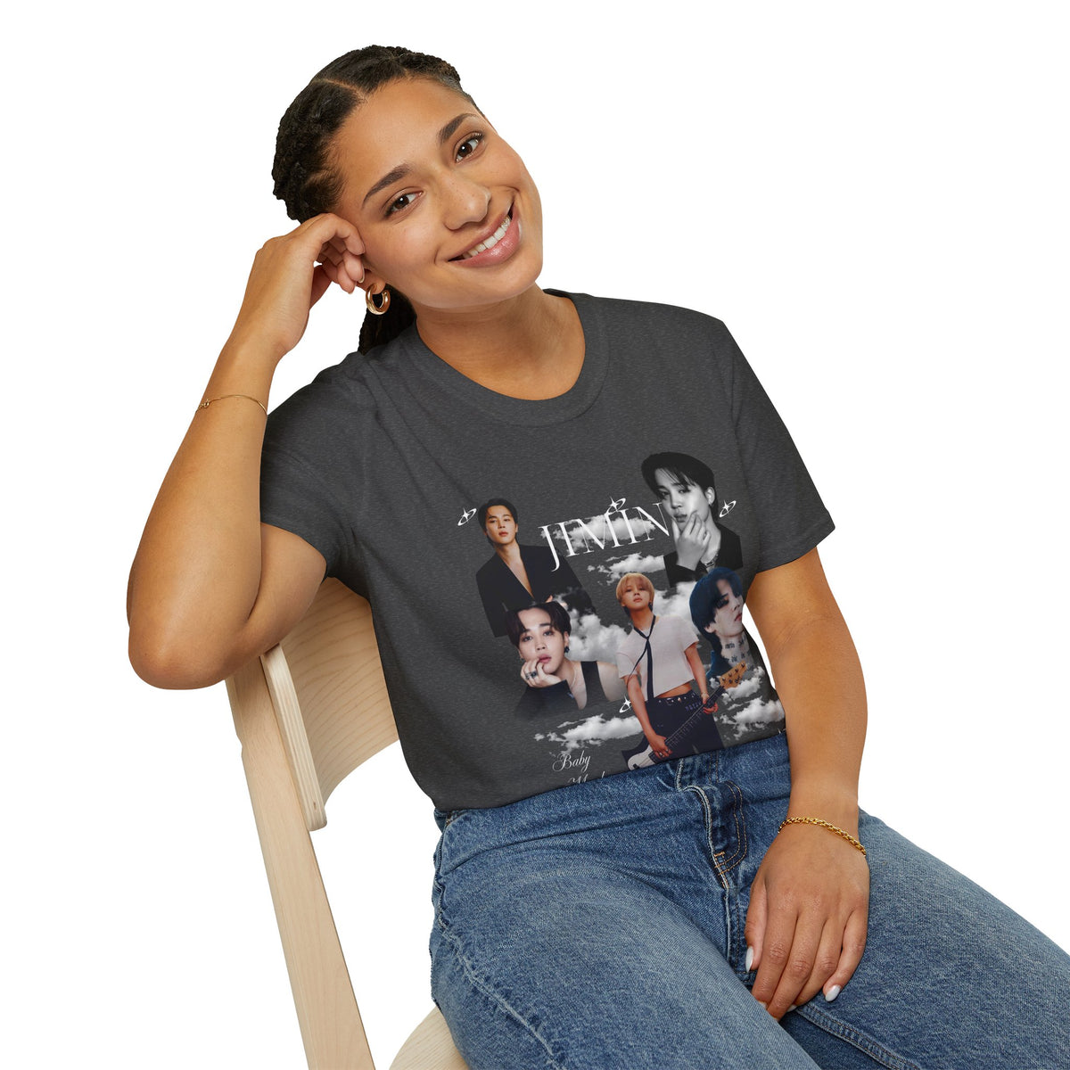Jimin Portrait Collage T-Shirt