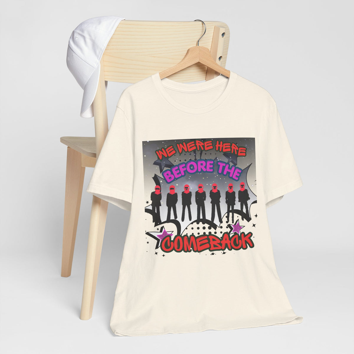 BTS The Comeback T-Shirt – Retro Silhouette Music Tee