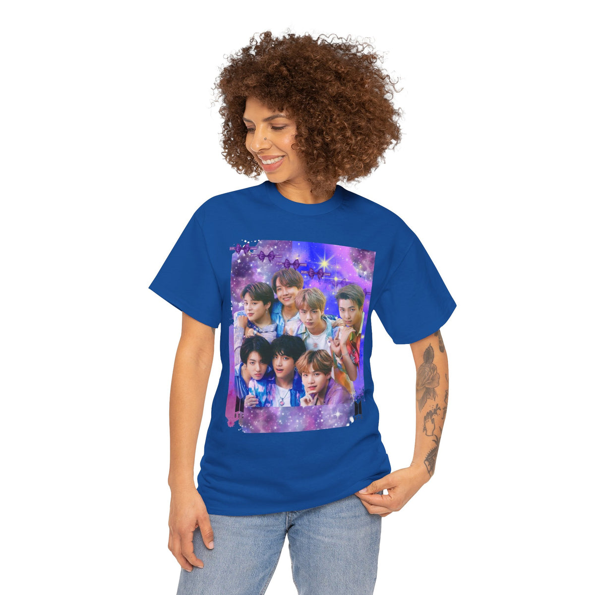 BTS Galaxy Photo Tee