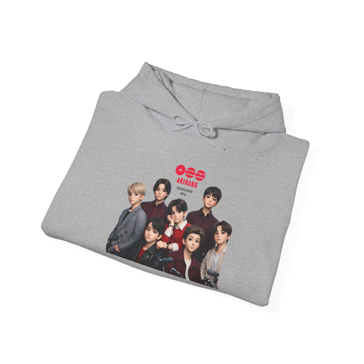 BTS K-Pop Group Photo Hoodie —  Tour Hoodie