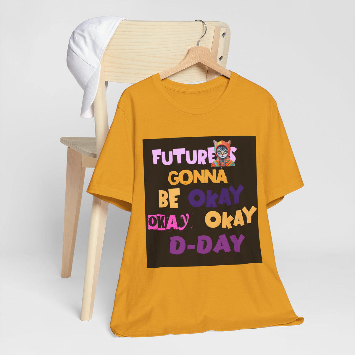 T-Shirt — "Future's Gonna Be Okay" Inspirational Graphic Tee