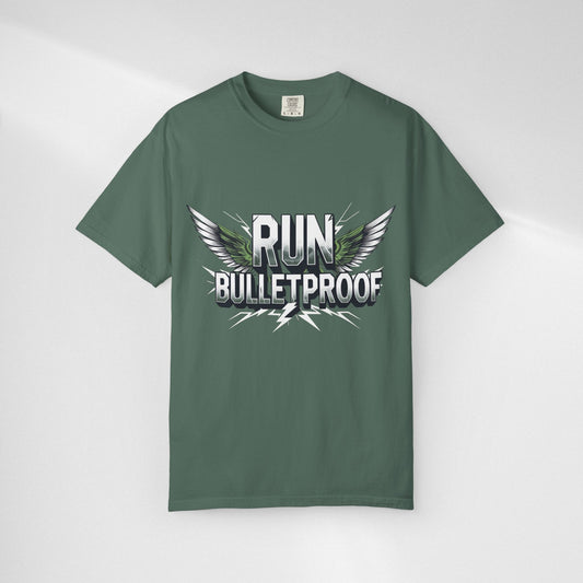 Run Bulletproof T-Shirt — BTS Graphic Fitness Tee