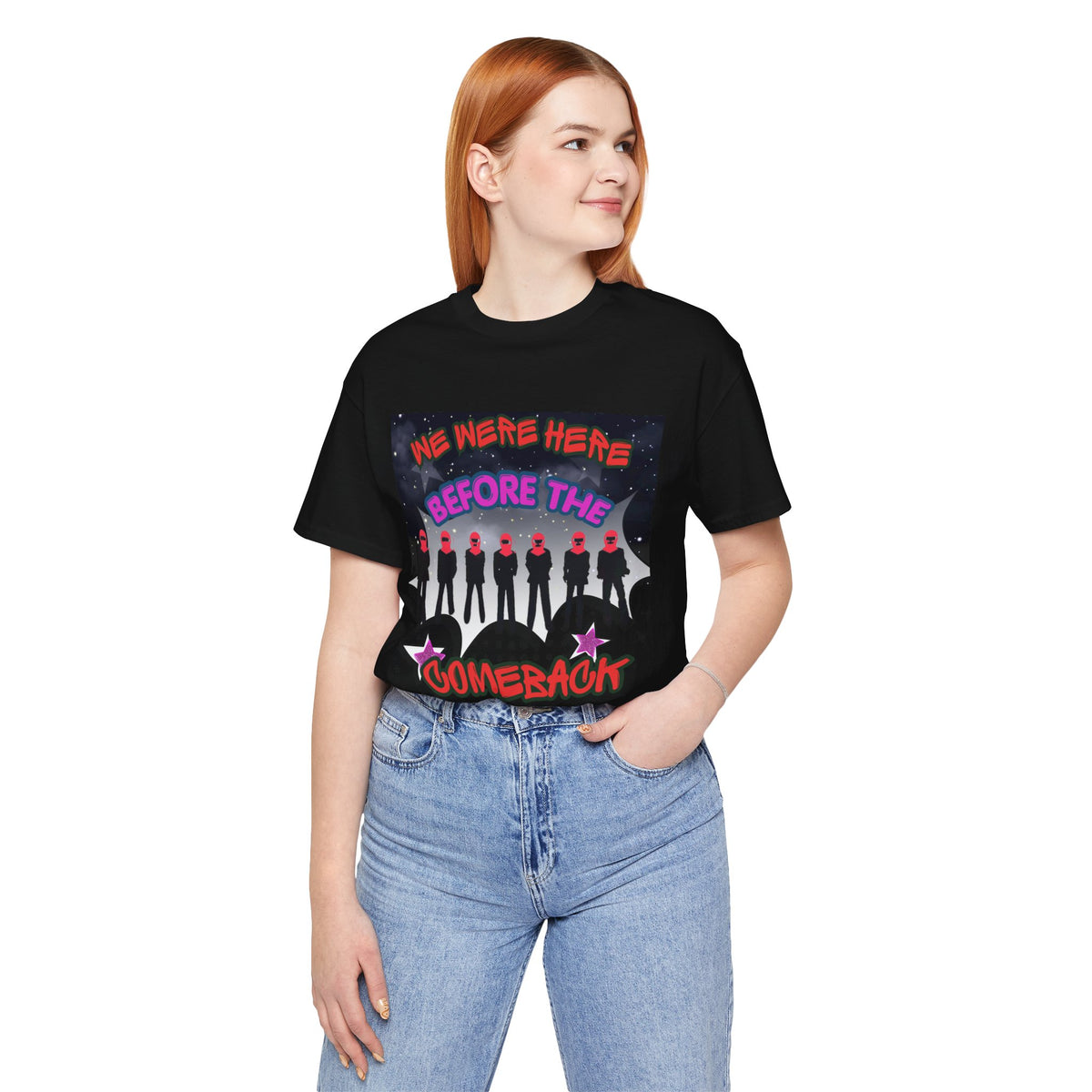 BTS The Comeback T-Shirt – Retro Silhouette Music Tee