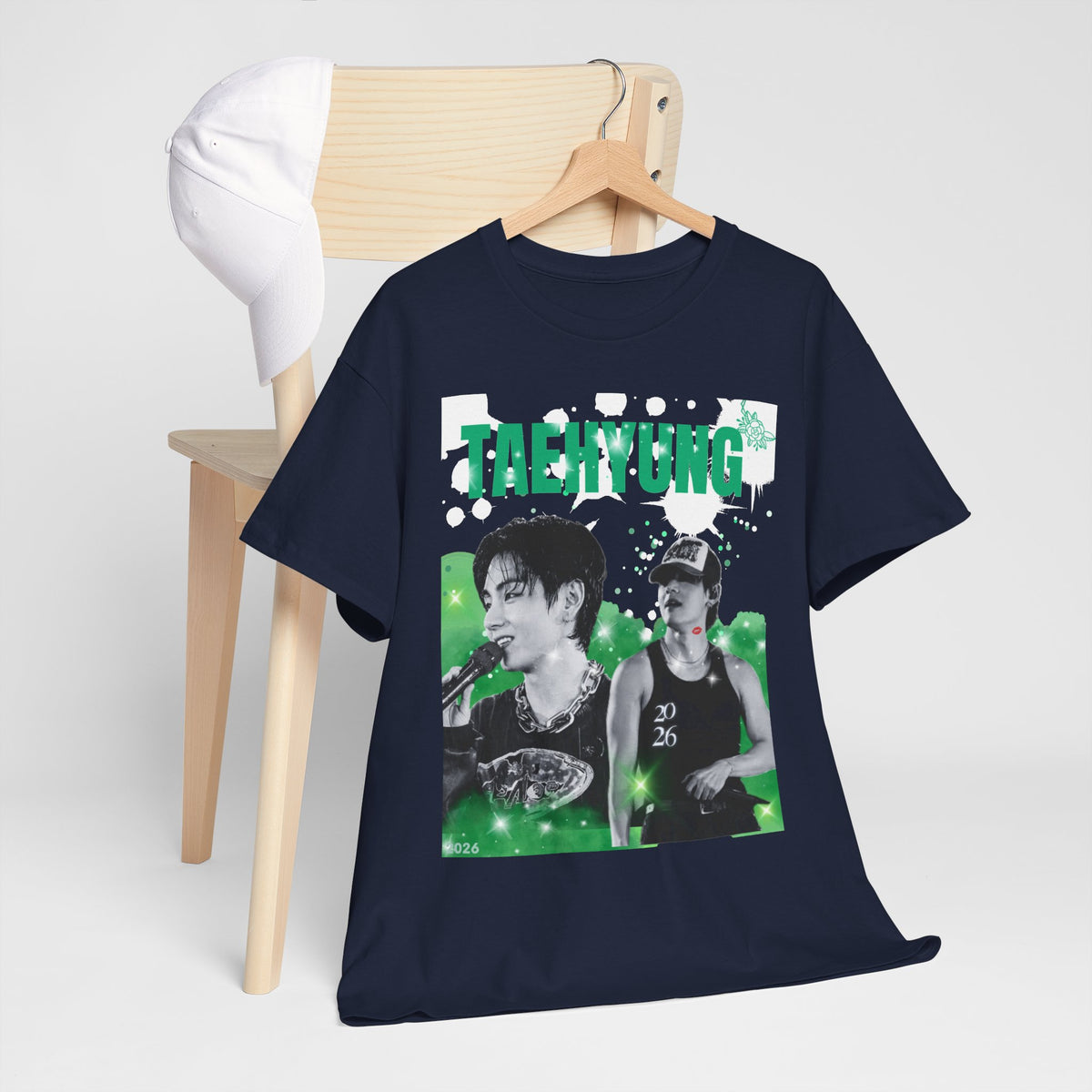 Taehyung 95 Graphic Tee — K‑Pop Vibe Fan Shirt
