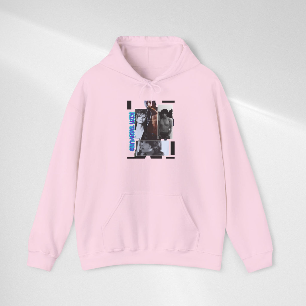 Graphic Hoodie — Photo Collage Streetwear "KIM TAEHYUNG"