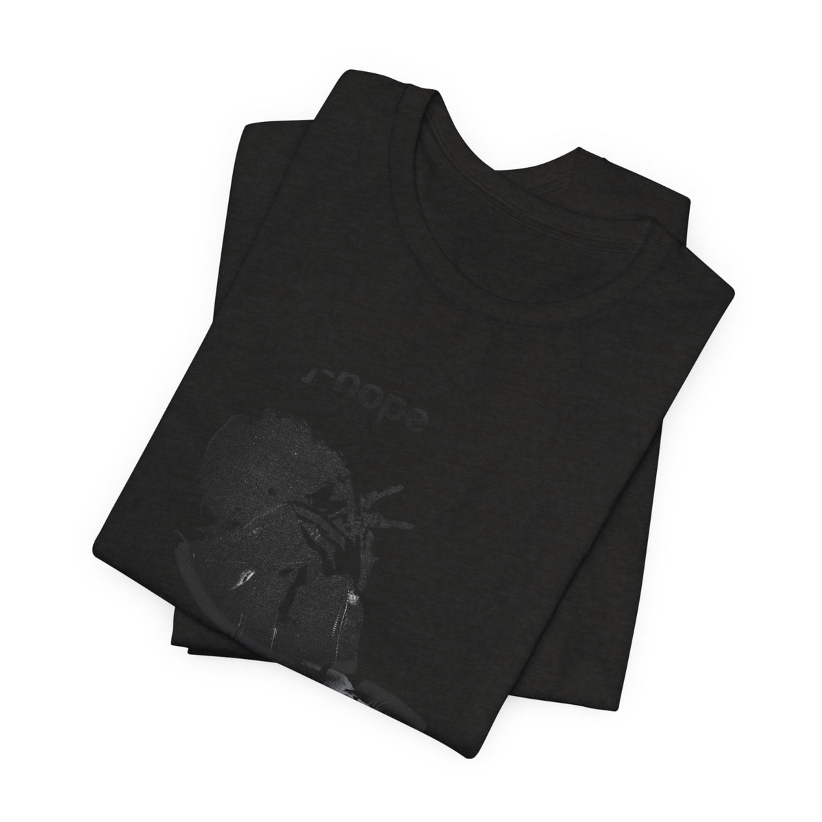 J HOPE T-Shirt — Grunge Black & White Band Photo Tee (Hope)