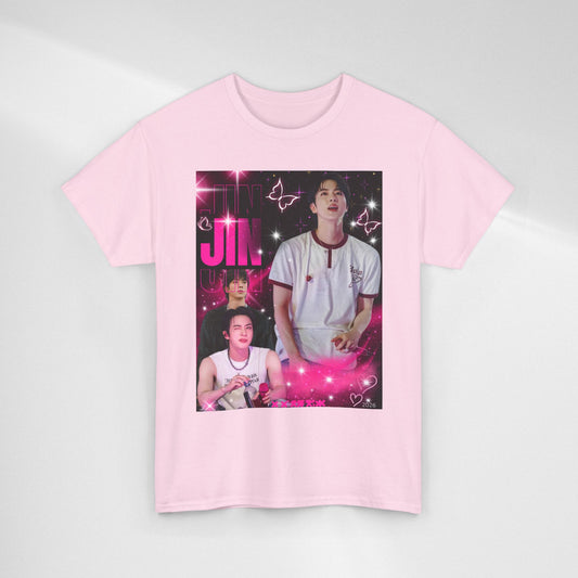 Pink "JIN 92" Graphic Tee