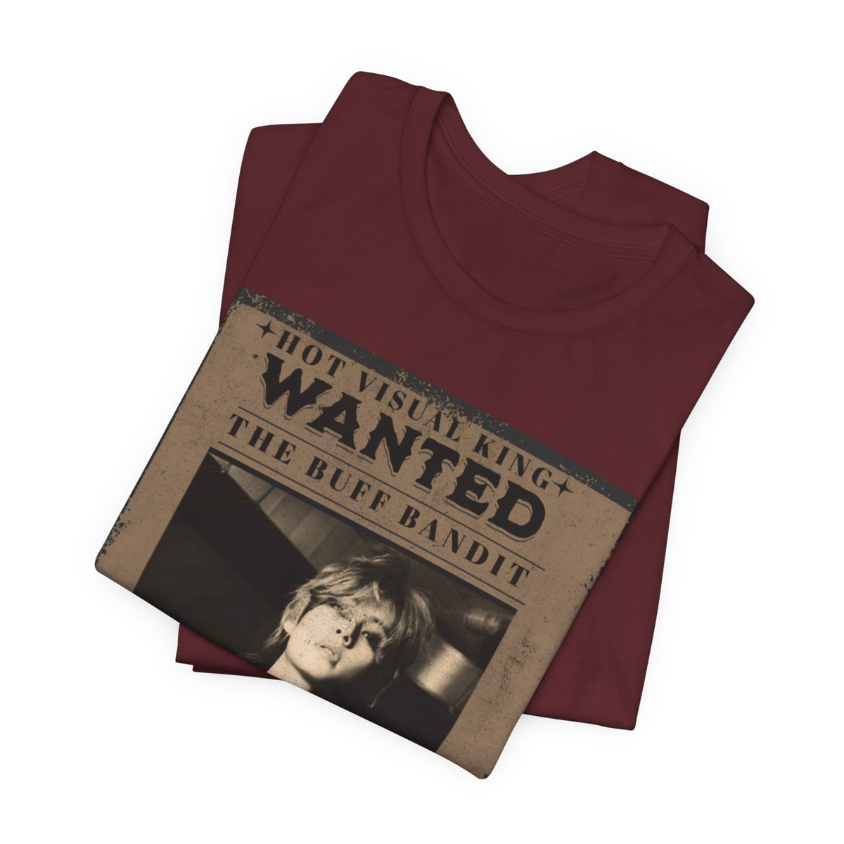 T-Shirt - 'WANTED: The Buff Bandit' Vintage Poster Tee